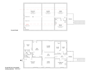  Maison � vendre 7 pi�ces 170 m�