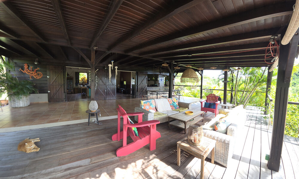 Vente Maison Villa d'exception avec vue mer   Havre de paix au cœur de la nature Case pilote