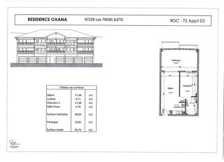  Appartement � vendre 2 pi�ces 39 m�