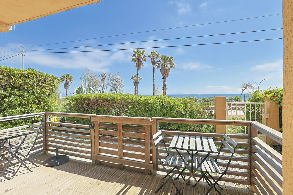 Appartement T2 de 38 m2 avec terrasse FACE A LA MER