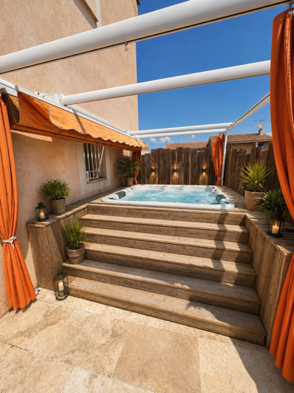 Vente Appartement La Moutonne grand t2 moderne avec jardin,piscine et jacuzzi La crau