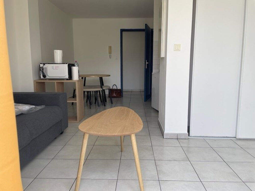 Location Appartement STUDIO MEUBLE AVEC GRANDE TERRASSE EN L DE PLUS DE 23M2 VUE MONTAGNE DEGAGEE Ste clotilde