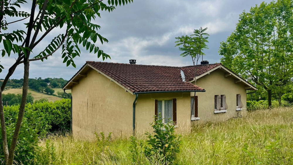 Maison des années 60 d'envion 60m2 sur un terrain d'environ 4370m2