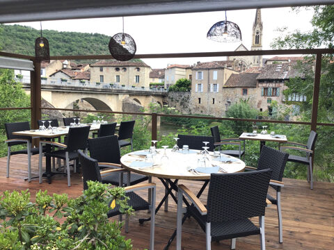 SAINT-ANTONIN NOBLE VAL  FONDS DE COMMERCE RESTAURANT EN  PARFAIT ETAT BON CA 193065 82140 St antonin noble val