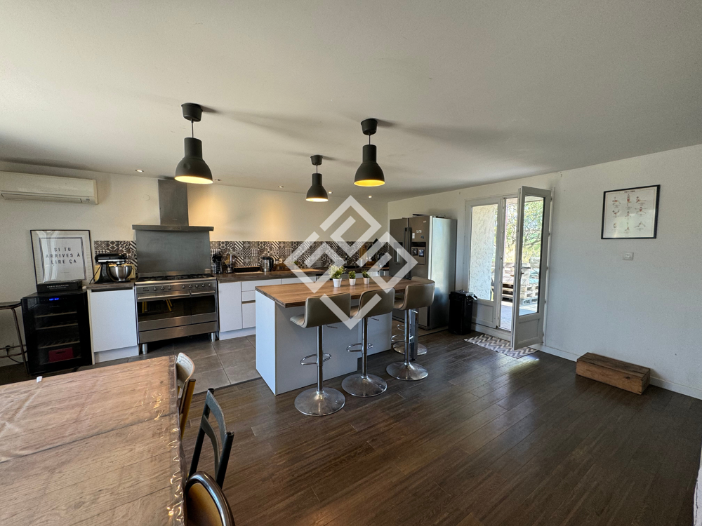 Vente Maison LUCETTE - Une grange rénovée au cœur d'un havre de paix Magalas