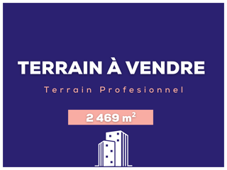  Terrain � vendre 2469 m�