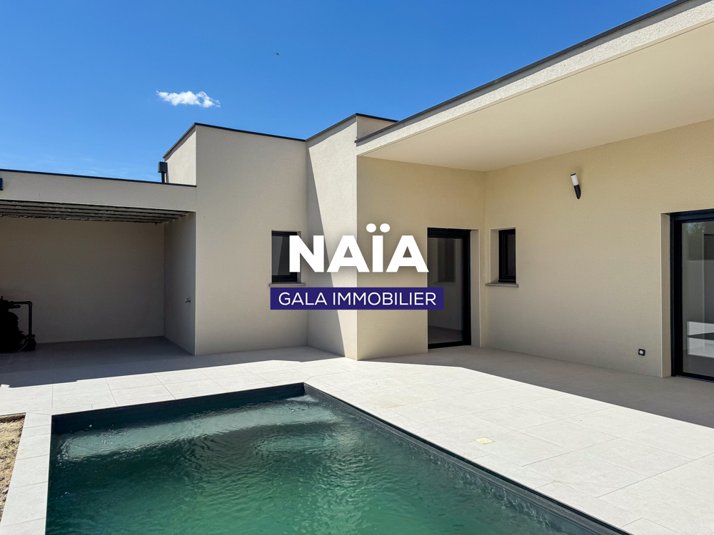 NAÏA Villa récente de plain-pied avec piscine
