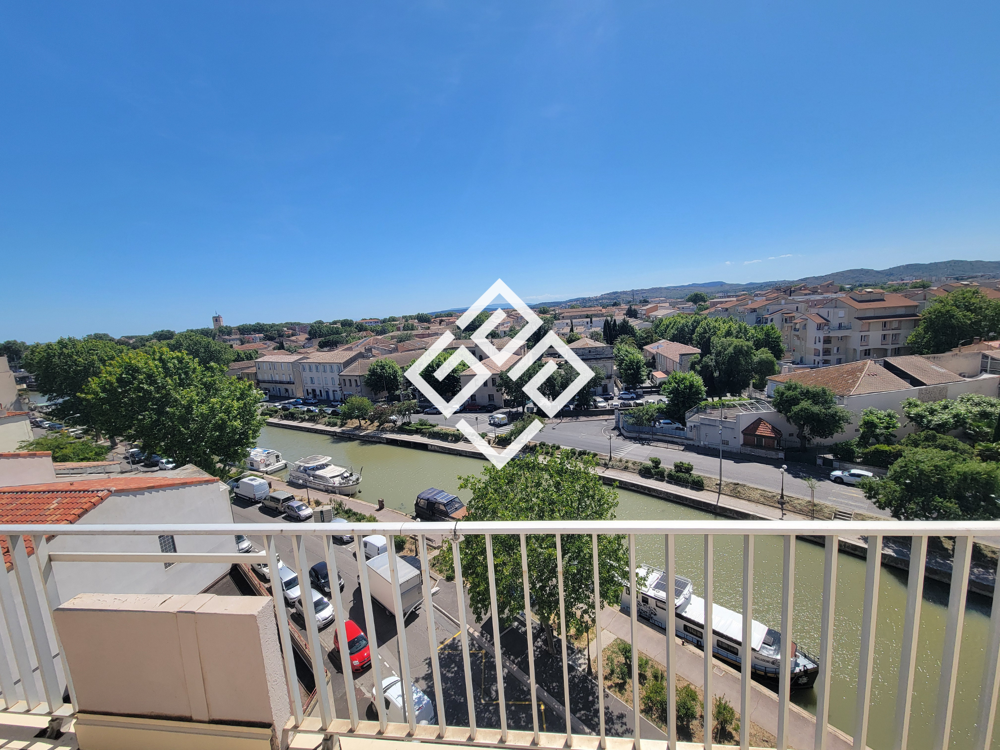 Magnifique T2 avec terrasse panoramique sur Narbonne