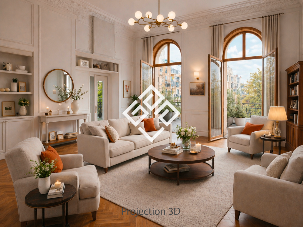 Magnifiques appartements T3 'Le manoir' avec terrasse