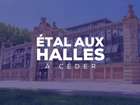 Un étal dans les prestigieuses Halles de Narbonne 75000 11100 Narbonne