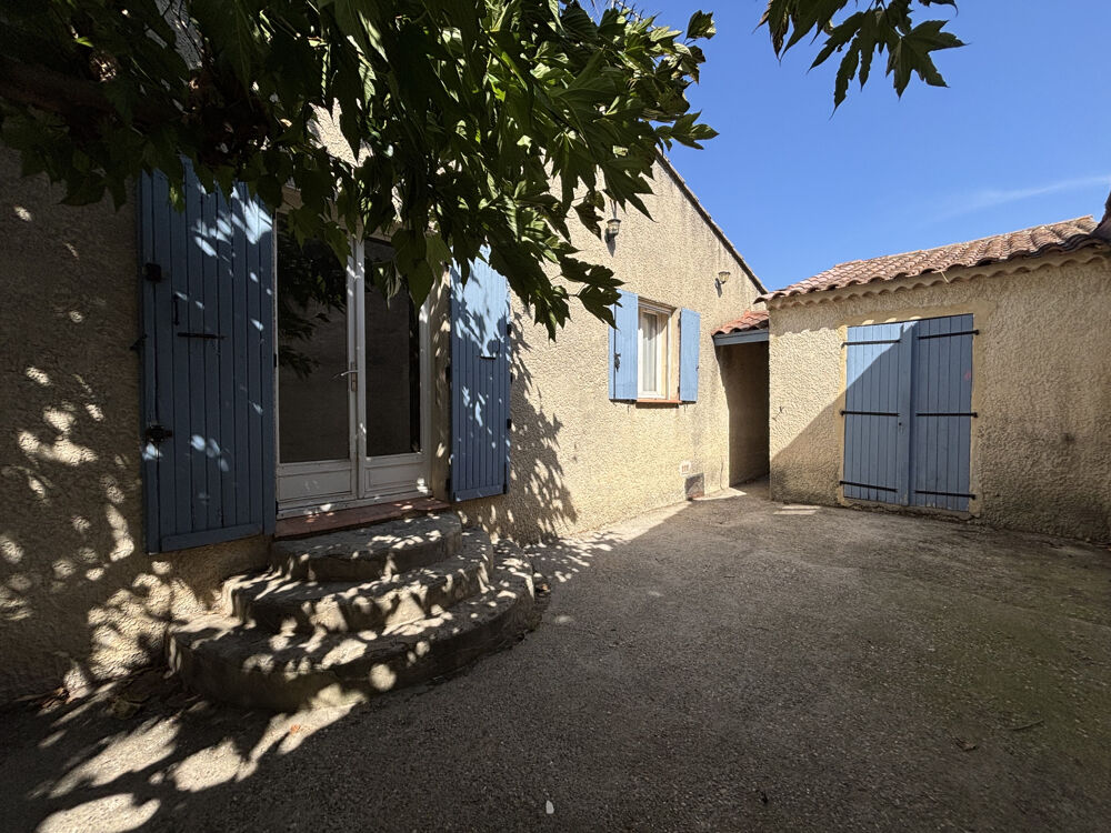 Maison 3 pièces plain-pied avec garage et jardin