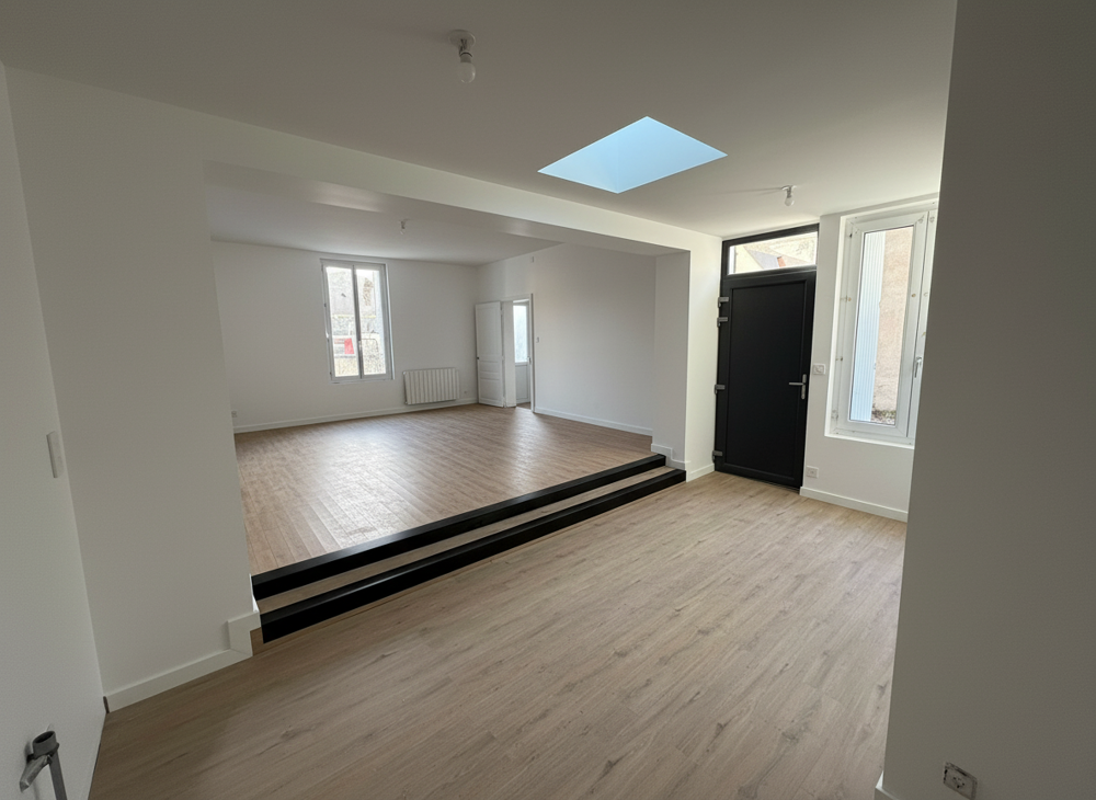 Maison de plain-pied 75m2 : 2 chambres clefs en main - Secteur les ponts de cé