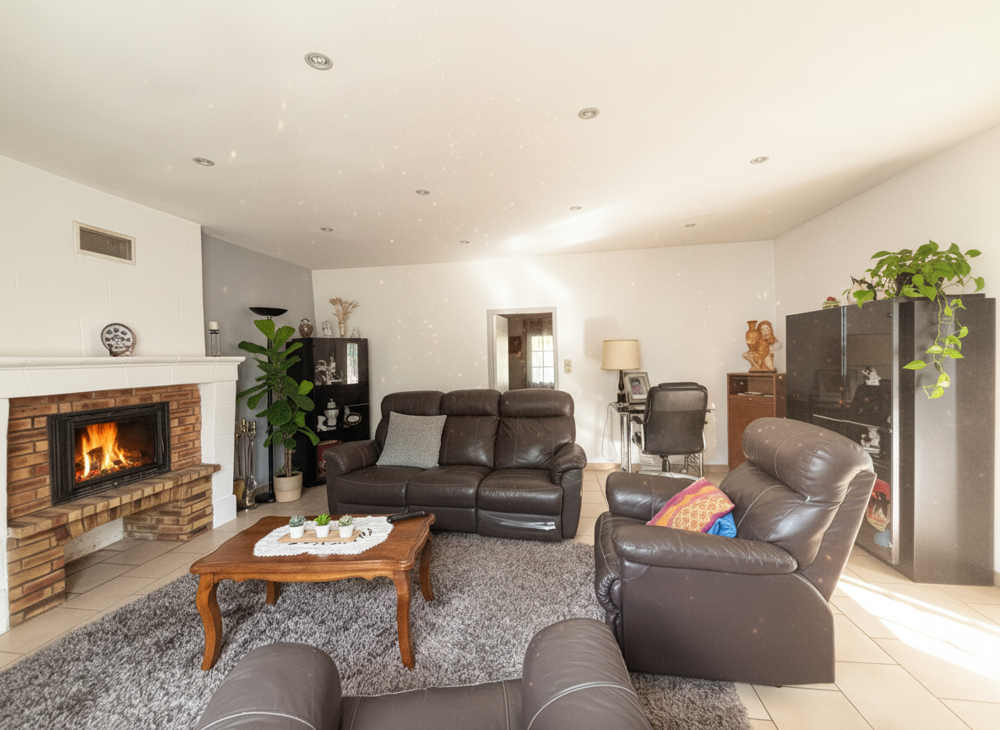 Ensemble immobilier avec fort potentiel au calme, maison + locatif + dépendances sur 2000 m2