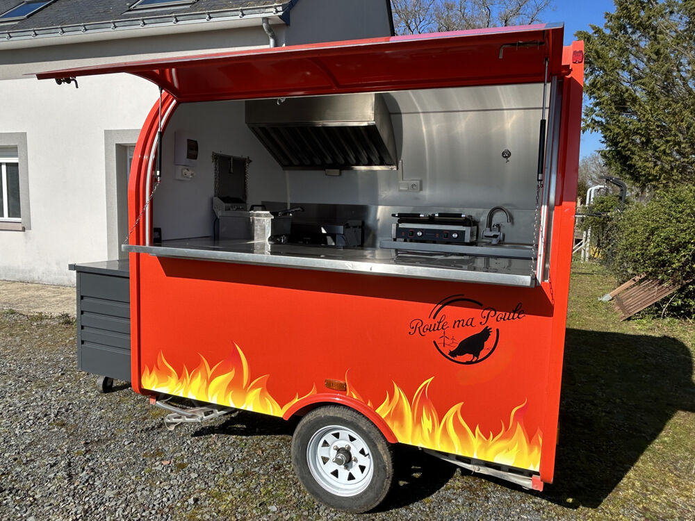   Location Food Truck Remorque Snack Ambulant 
