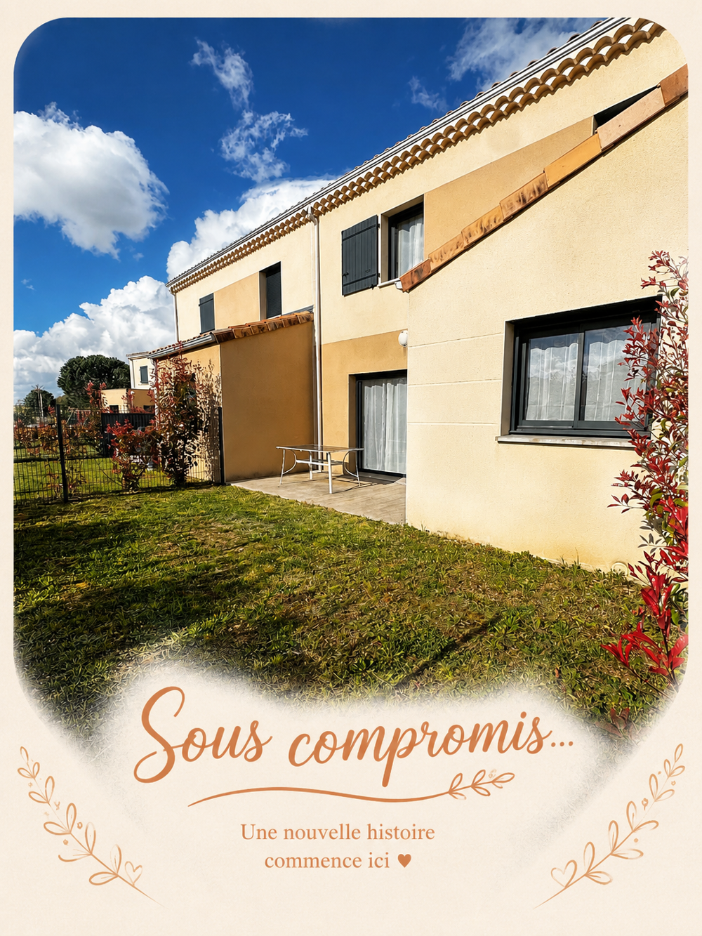 Vente Maison EN EXCLUSIVITE: MAISON TYPE F4 AVEC GARAGE SUR ALLAN Allan