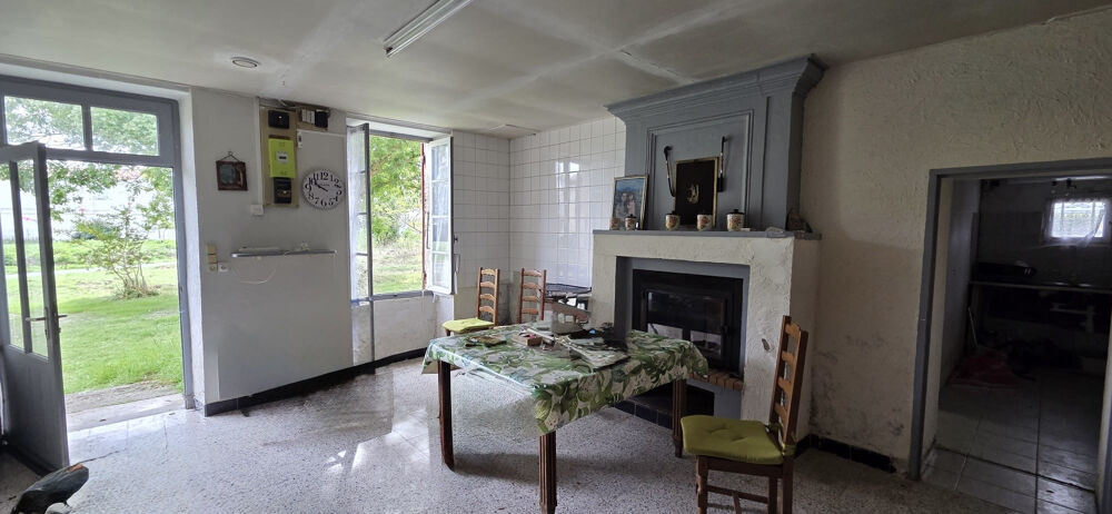 MAISON À RÉNOVER 62 M2 + GRENIER 100 M2, DÉPENDANCES, JARDIN 490 M2