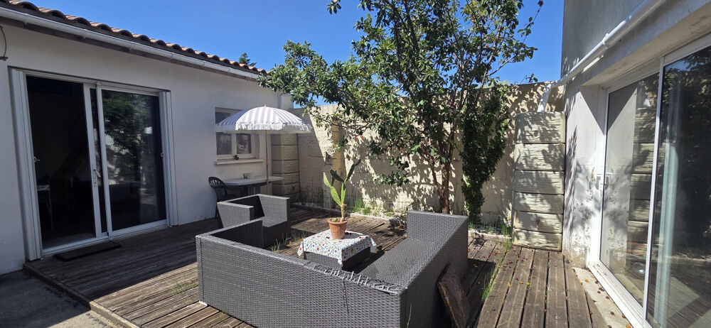APPARTEMENT T1+, TERRASSE, DÉPENDANCE, PROCHE PLAGES