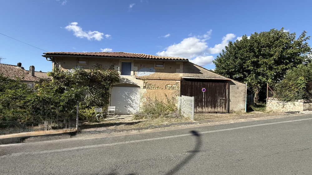 DÉPENDANCE EN PIERRES AVEC GARAGE ET JARDIN CLOS BEAU POTENTIEL CENTRE VILLE