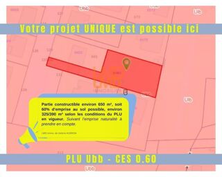  Terrain  vendre 800 m