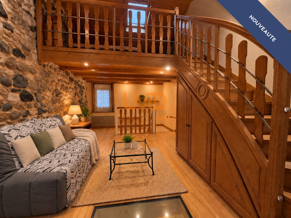 Vente Maison Vals-les-Bains – Maison en pierre meublée, 41m2, commerces à pie Vals-les-bains