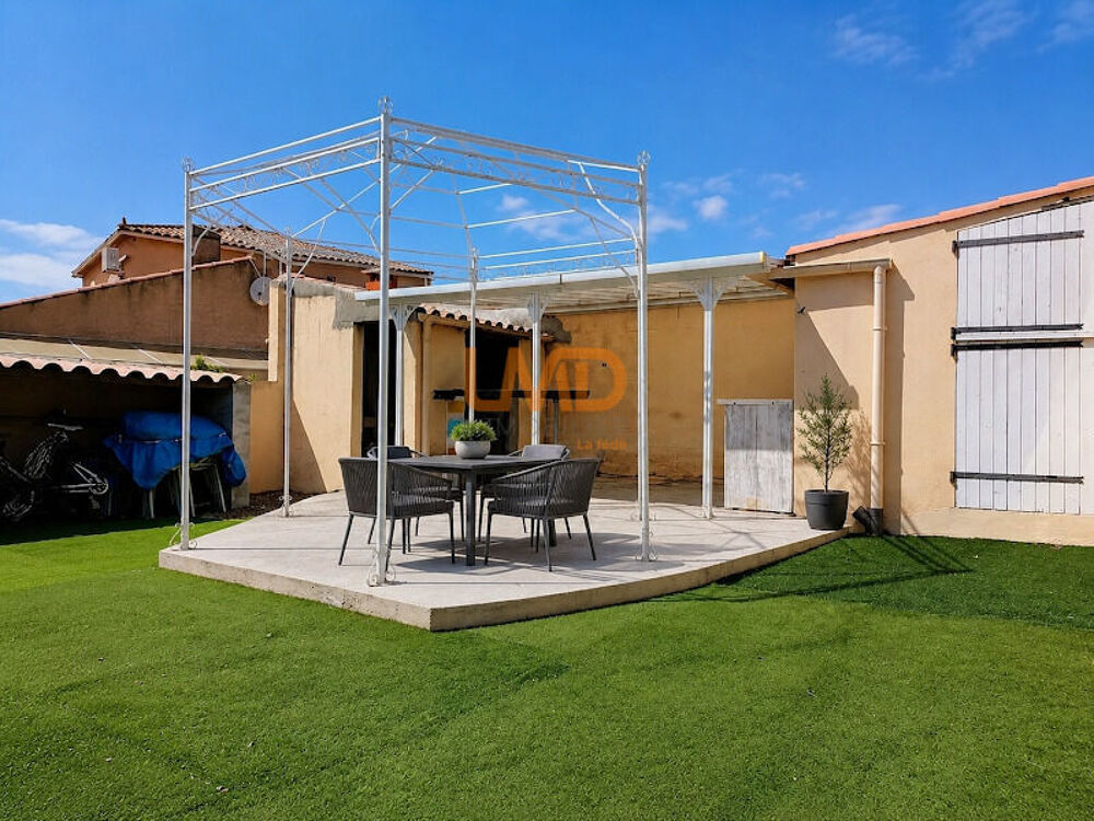 Maison avec fort potentiel, jardin piscinable et panneau solaire