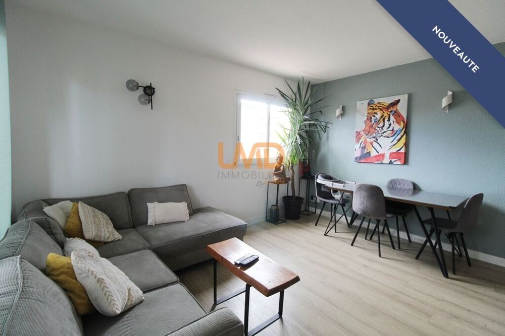 Appartement T3 entièrement rénové avec terrasse et garage