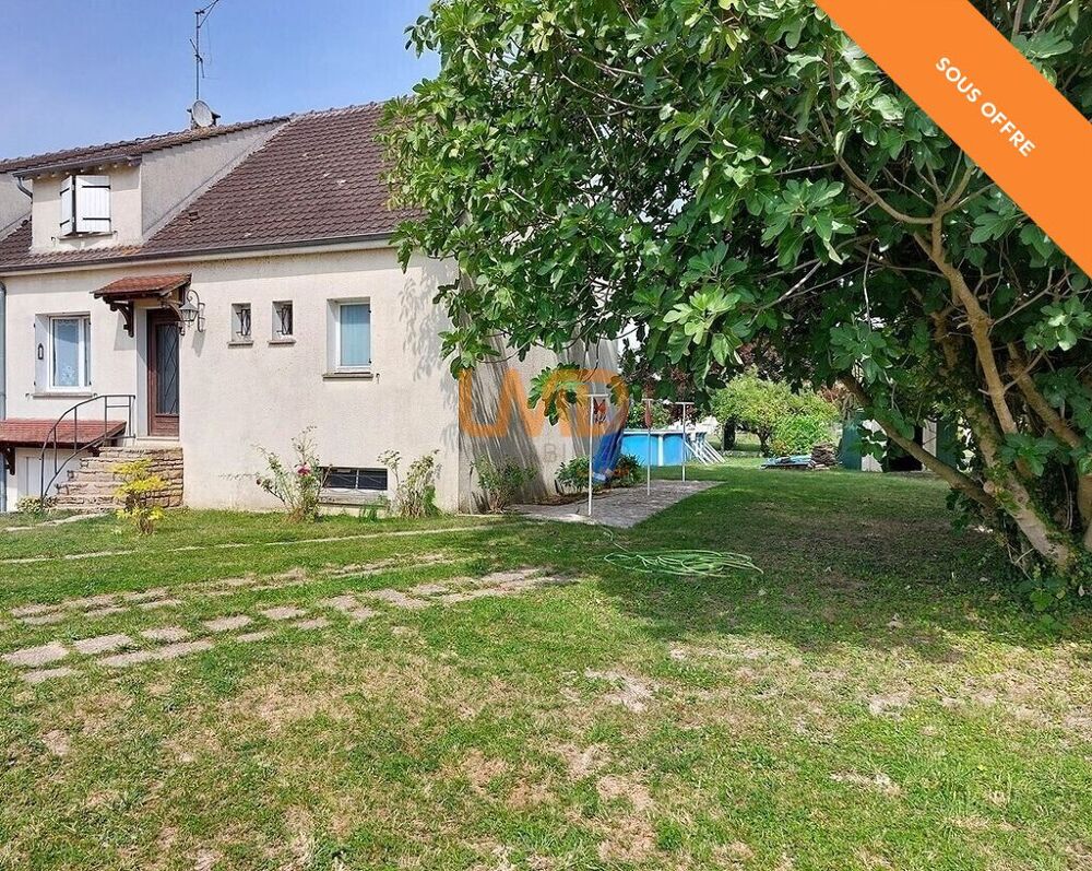 Bray sur Seine, maison 3 chambres avec sous-sol total et Piscine