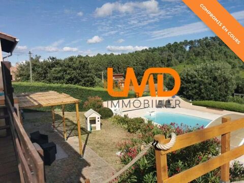   Villa de plain-pied de 102 m� avec piscine et tr�s belle vue Maison - 5 pi�ce(s) - 102 m�