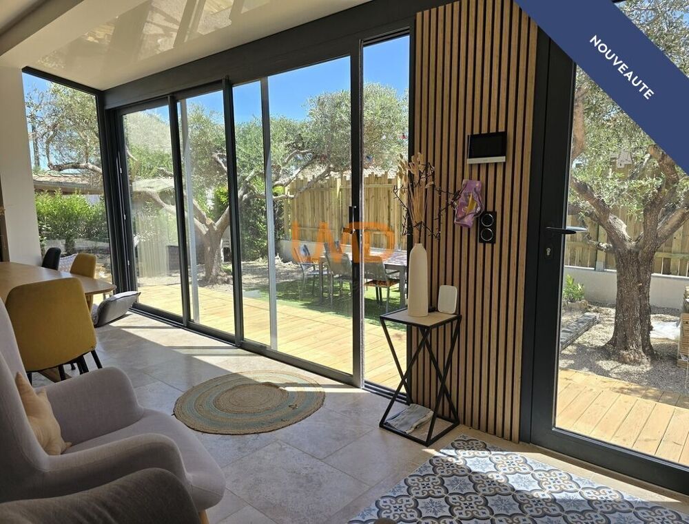 Vente Maison Plain-pied avec piscine chauffée, sans vis-à-vis et proche commo Saint-saturnin-lès-avignon