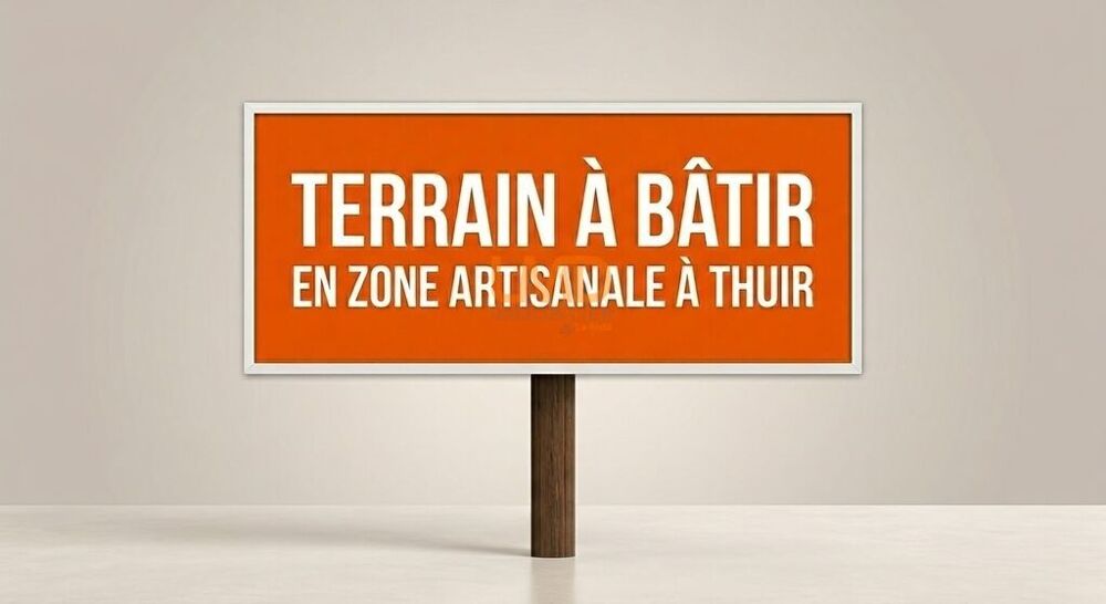Vente Terrain Terrain à bâtir 717 m2 zone artisanale Thuir