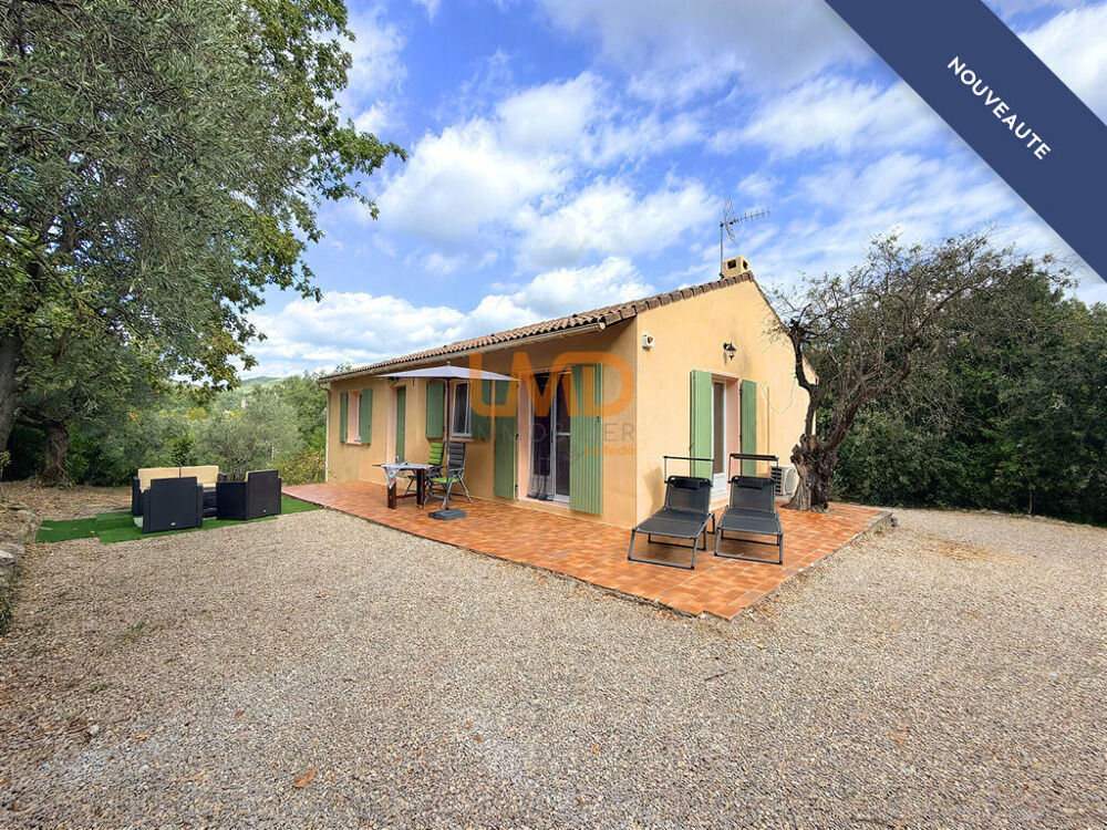 Vente Maison Figanières – Plain-pied, village à pied et vue panoramique Figanières