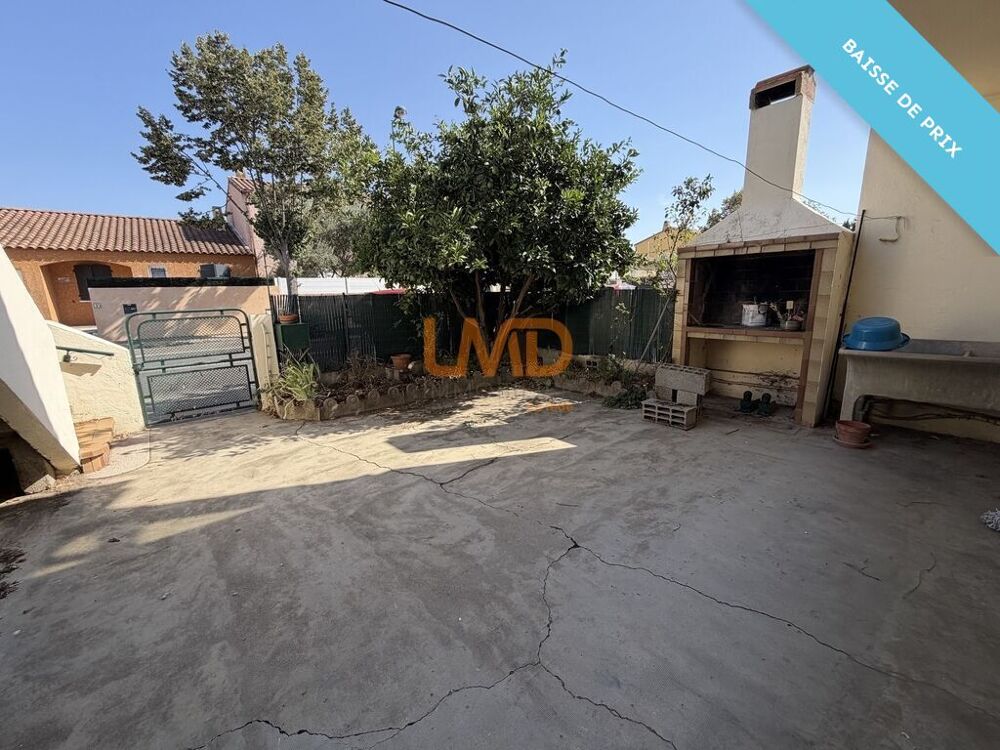 Maison de ville 100 m2 T4 avec cour et garage