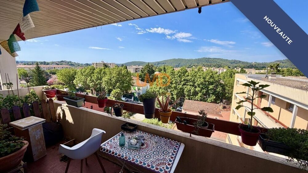 Draguignan  Appartement T4 de 81 m² avec balcon, cave et parkin