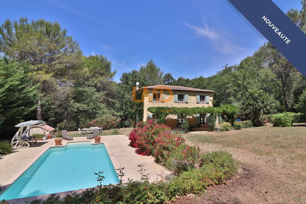 Vente Maison Bastide de charme 4 chambres Terrain 7200m2 Piscine Calme Plein Auriol