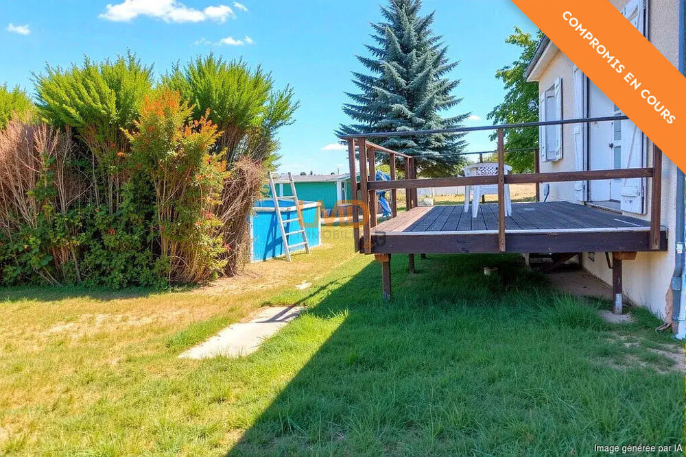 Vente Maison Bray sur Seine, maison 3 chambres avec sous-sol total et Piscine Bray sur seine