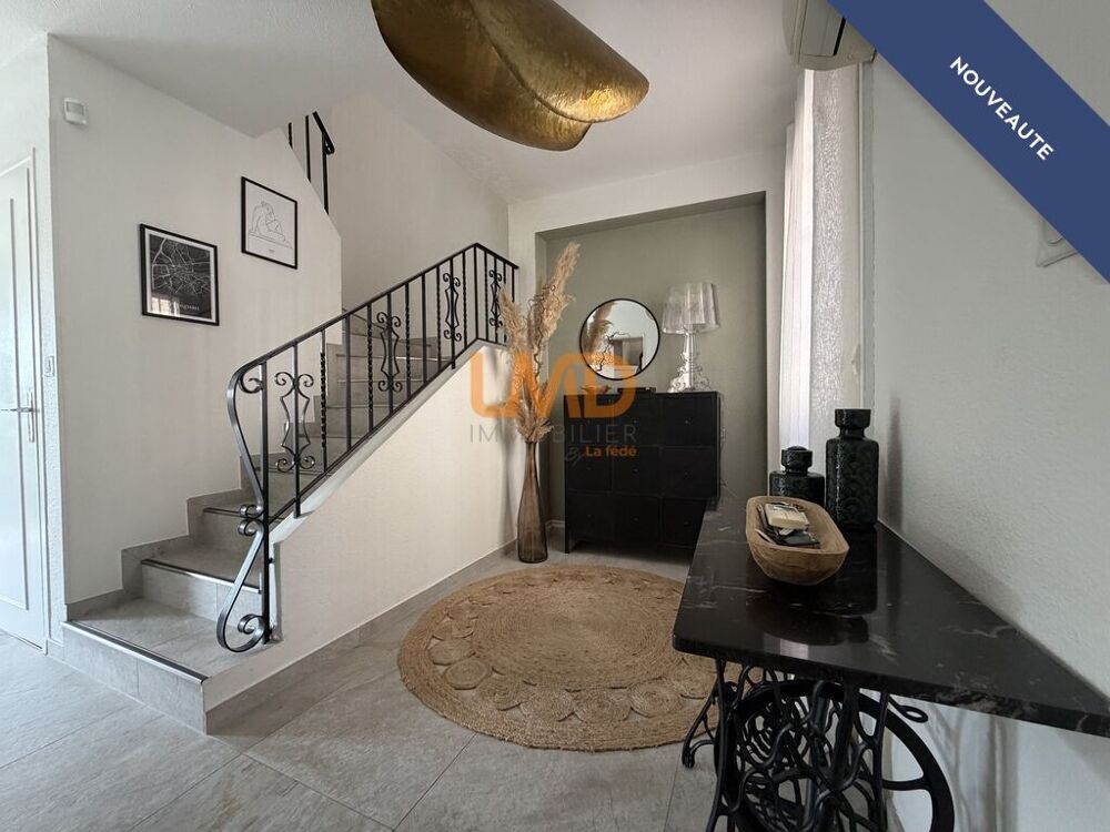 Maison de village 90 m2 avec jardin et garage