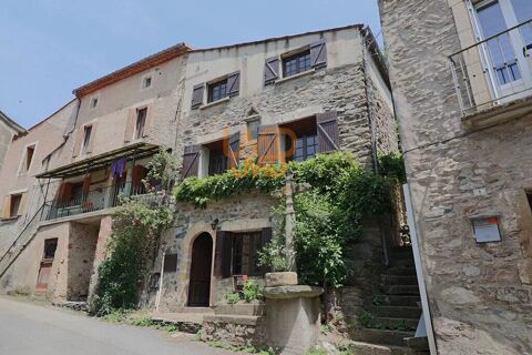   Maison de village en pierre - 95m2 - 4 chambres - Terrain non at Maison - 6 pi�ce(s) - 96 m�