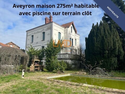   Aveyron grande maison familliale sur terrain cl�t Maison - 9 pi�ce(s) - 274 m�