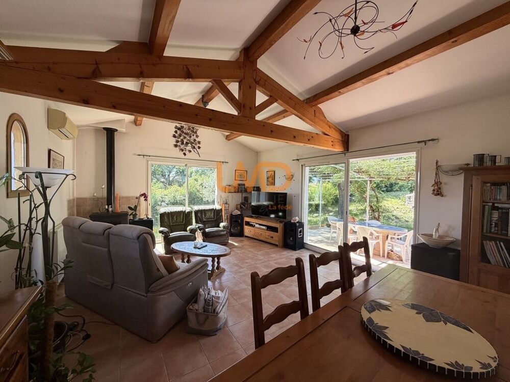 Vente Maison Maison d'architecte de plain-pied aux portes d'Anduze – cadre na Boisset-et-gaujac