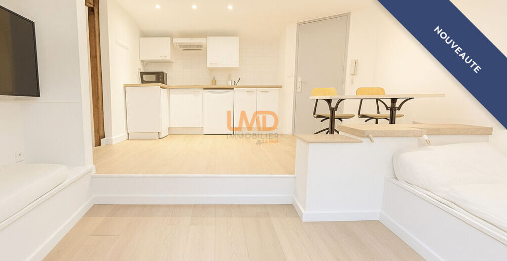 T2 atypique 50m2 au sol, centre-ville, bel immeuble