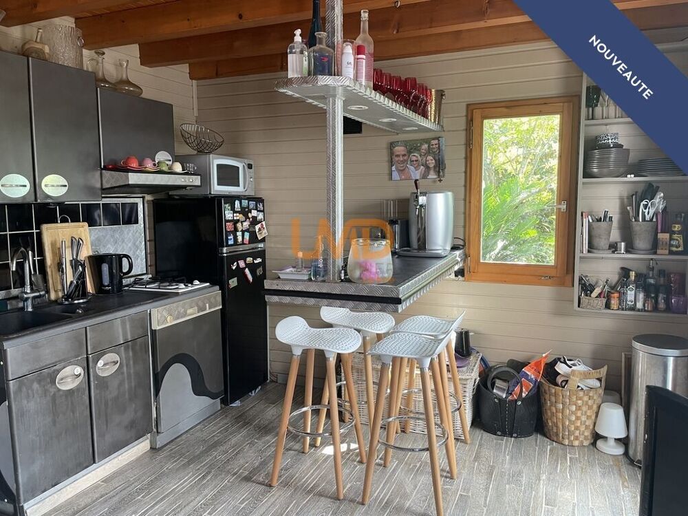 Vente Maison Bassin d'Arcachon-La Teste de Buch, chalet d'habitation 3 pièces La teste-de-buch