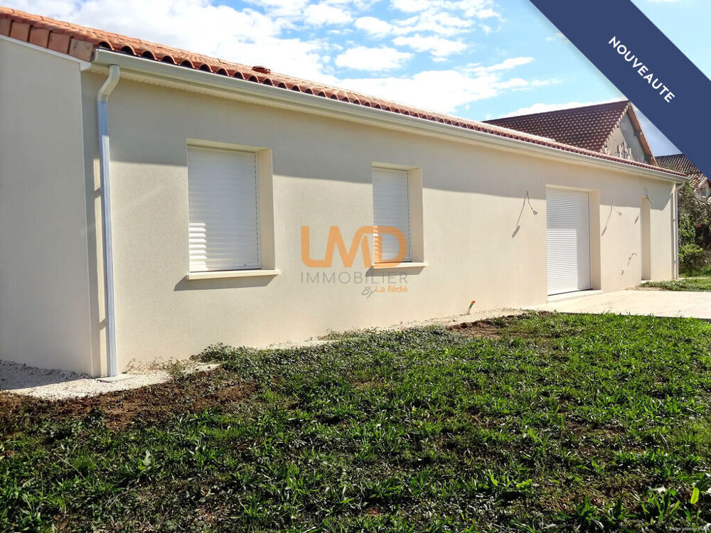 Vente Maison Maison neuve 98 m2 avec garage de 21 m2 Saint-médard-de-mussidan