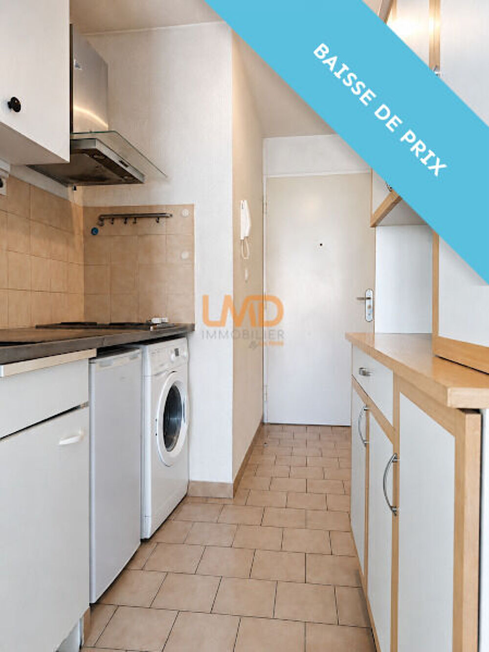 Vente Appartement T2 avec loggia–5e et dernier étage–À 3 min du port Sete