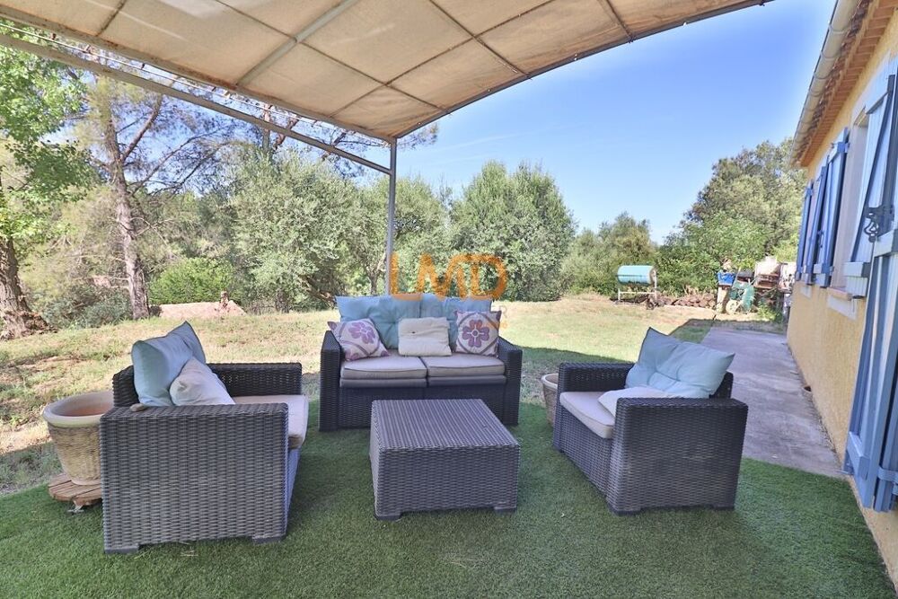 Carcès: maison T5 91m2 et atelier sur terrain 2700m2