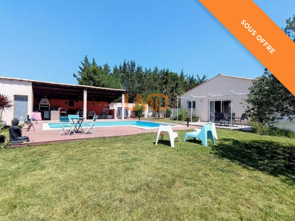 Vente Maison Villa-piscine-espace détente-potentiel de 2 logements Villeveyrac