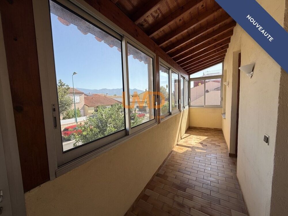 Vente Maison Maison de ville 100 m2 T4 avec cour et garage Saint-jean-lasseille