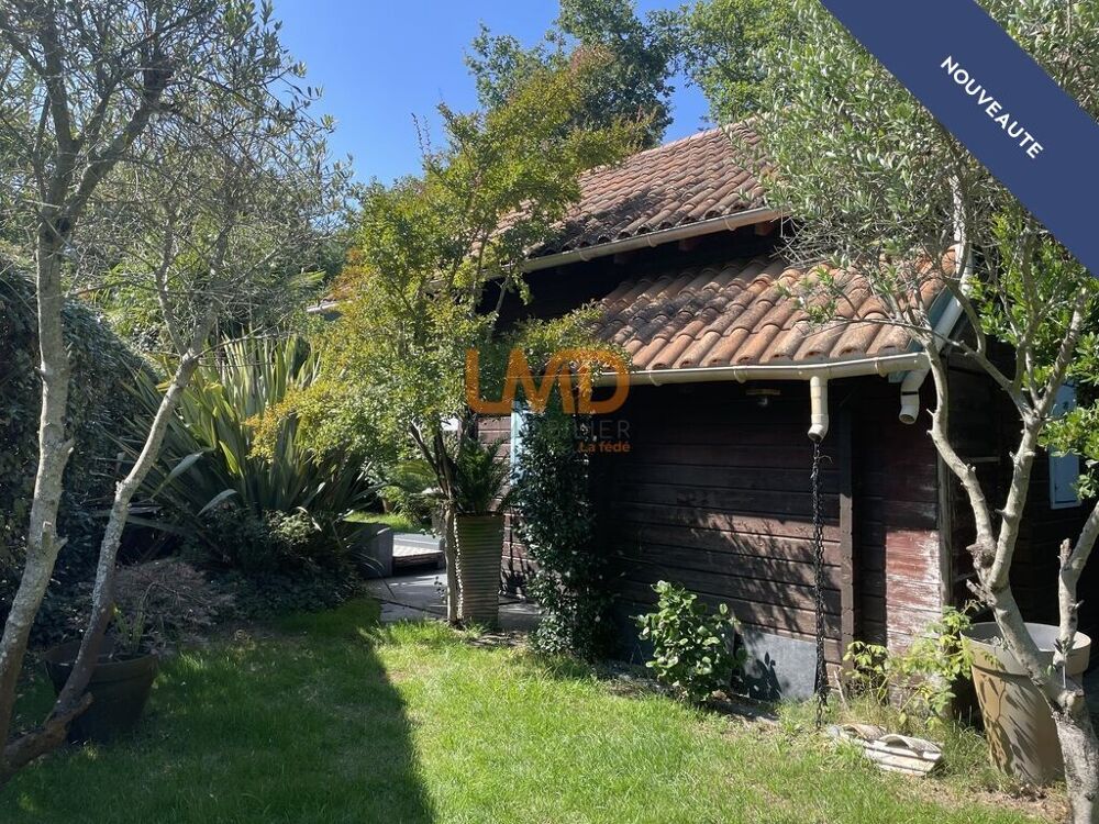 Vente Maison Bassin d'Arcachon-La Teste de Buch, chalet d'habitation 3 pièces La teste-de-buch