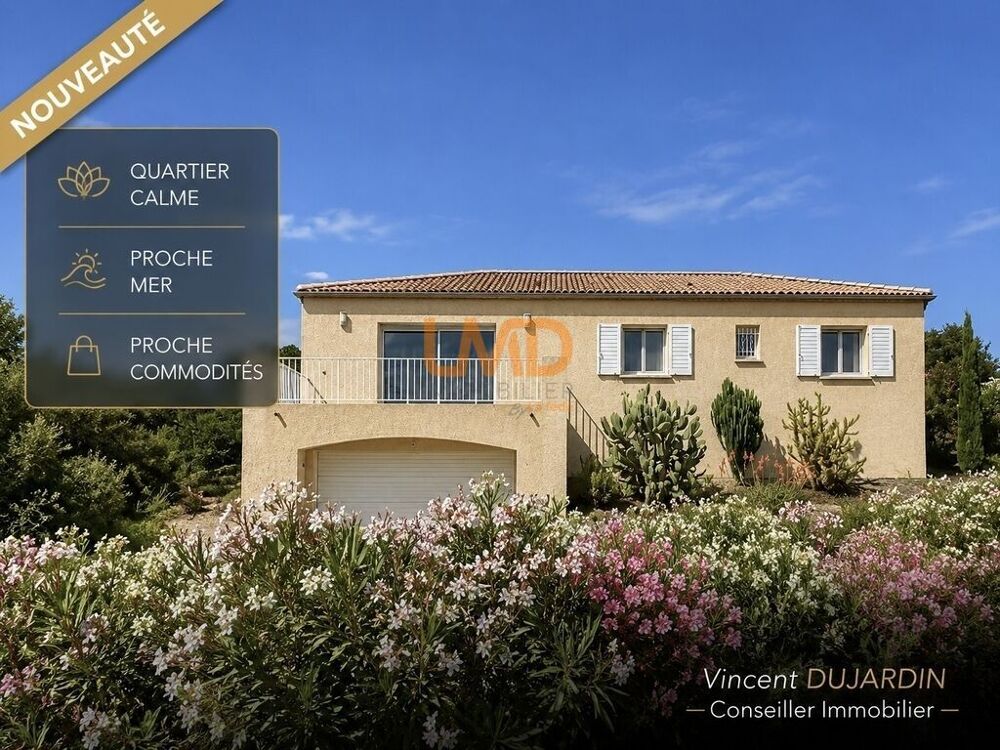 Vente Maison Corse, Ventiseri, maison T5 de 114m2, terrain 738m2 Ventiseri