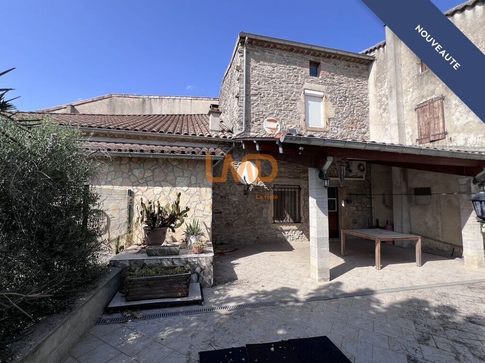 Vente Immeuble Immeuble 158m2 : 3 logements avec jardin Laurac-en-vivarais
