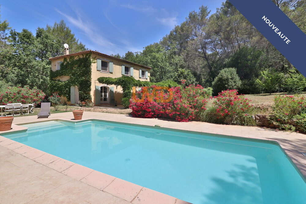 Vente Maison Bastide de charme 4 chambres Terrain 7200m2 Piscine Calme Plein Auriol